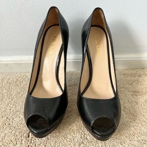 Prada Peep Toe Heel